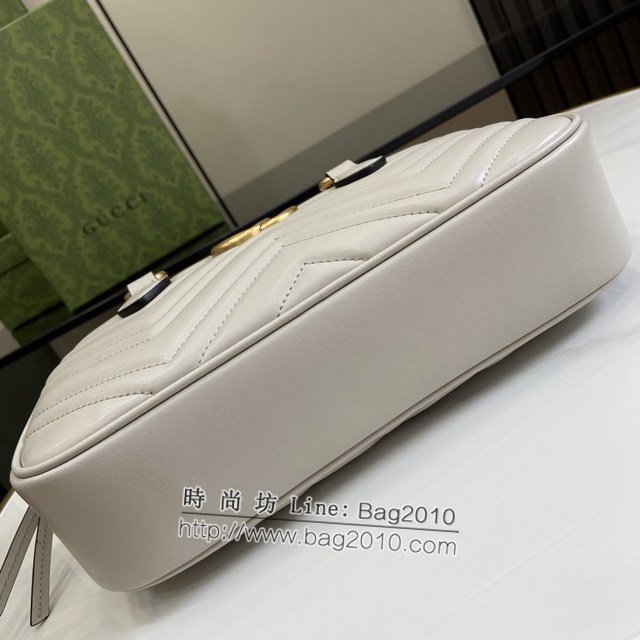 Gucci專櫃古馳最新款MARMONT小號手提包小頂柄包 jh2273型號：795199